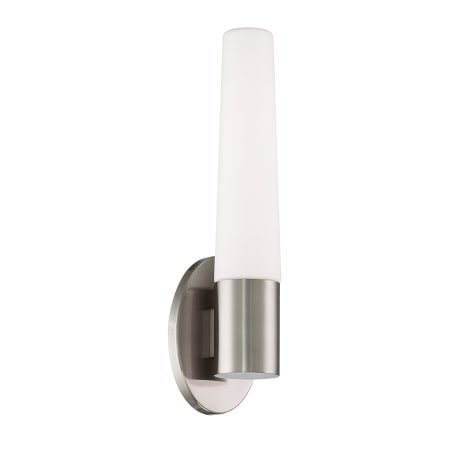 A large image of the Modern Forms WS-38817 Brushed Nickel