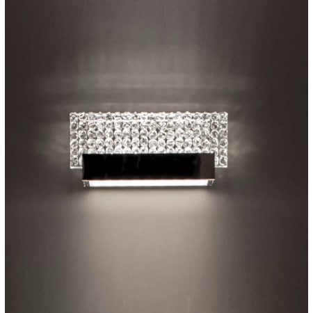 A large image of the Modern Forms WS-41512 Polished Nickel