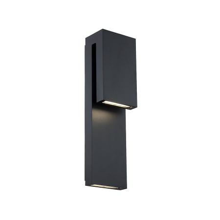 A large image of the Modern Forms WS-W13718 Black
