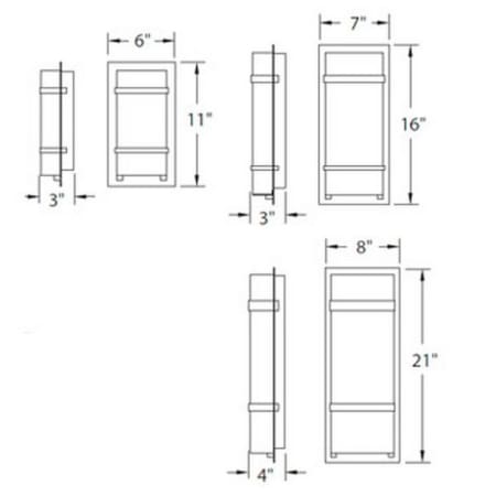 A large image of the Modern Forms WS-W1616 Modern Forms WS-W1616