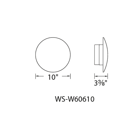 A large image of the Modern Forms WS-W606 Alternate View