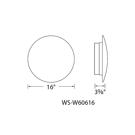 A large image of the Modern Forms WS-W606 Alternate View