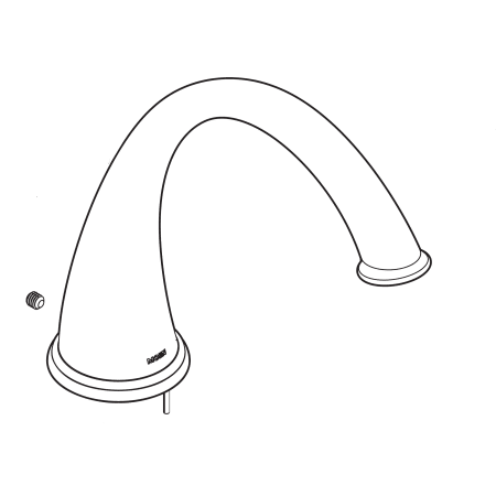 A large image of the Moen 116665 Wrought Iron