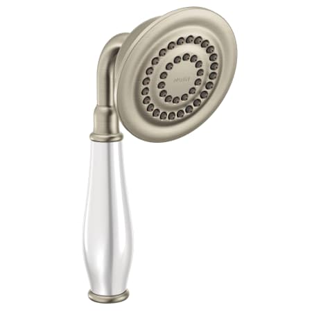 A large image of the Moen 154305 Brushed Nickel