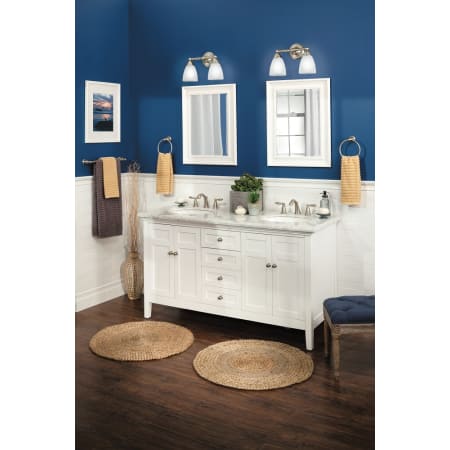 A large image of the Moen Brantford Faucet and Accessory Bundle 2 Alternate View