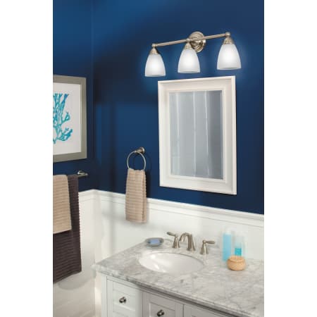 A large image of the Moen Brantford Faucet and Accessory Bundle 2 Alternate View