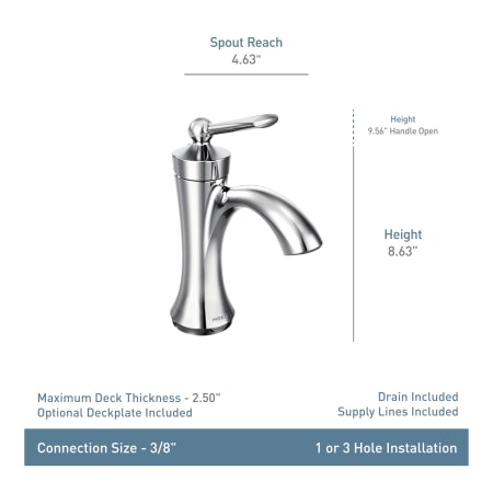 A large image of the Moen 4500 Alternate Image