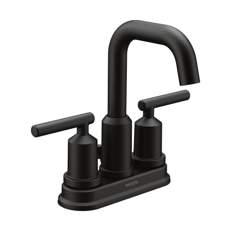 A large image of the Moen 6150 Matte Black