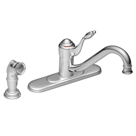 A large image of the Moen 7308 Chrome