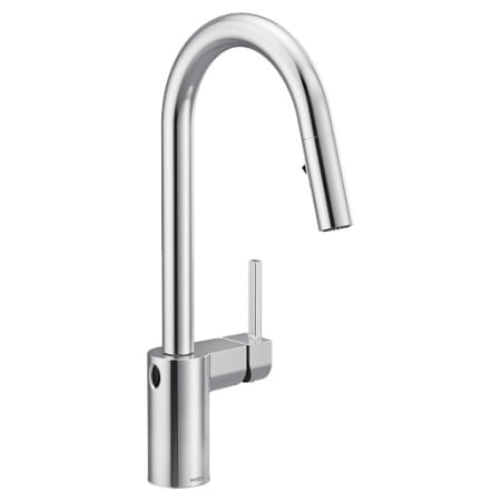 A large image of the Moen 7565EW Chrome