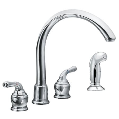A large image of the Moen 7786 Chrome