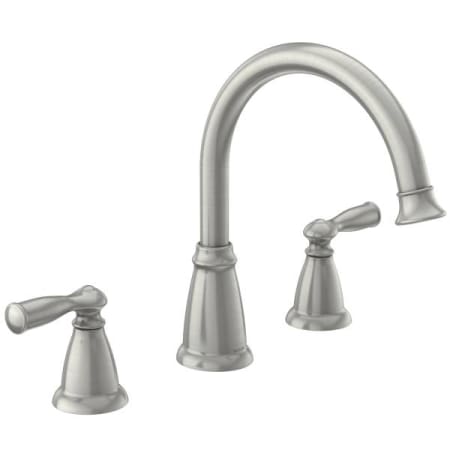 A large image of the Moen 86924 Spot Resist Brushed Nickel