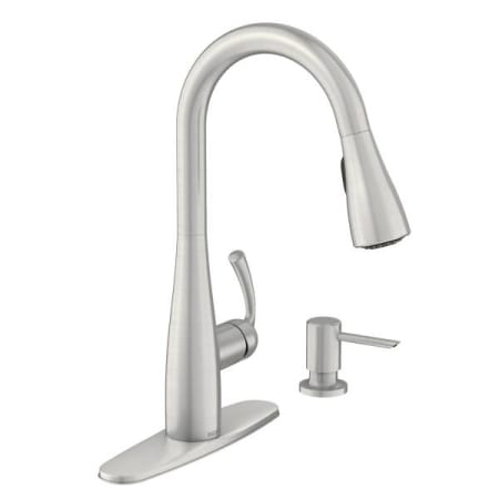 A large image of the Moen 87014 Spot Resist Stainless
