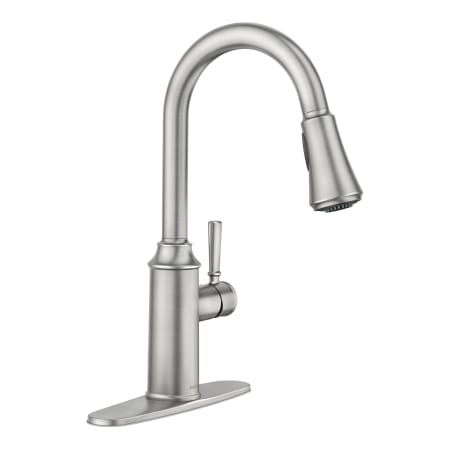 A large image of the Moen 87801 Spot Resist Stainless