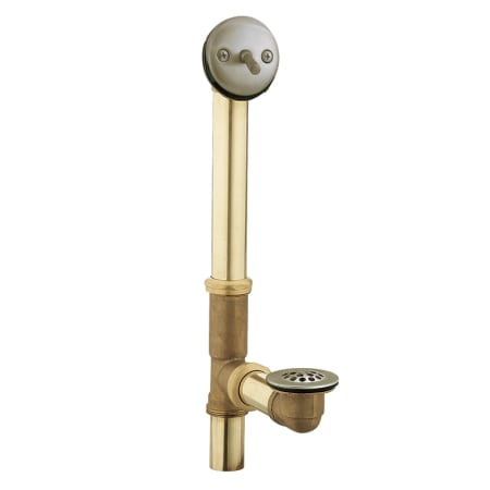 Moen 90410bn Brushed Nickel Tub Drain With Brass Tubing