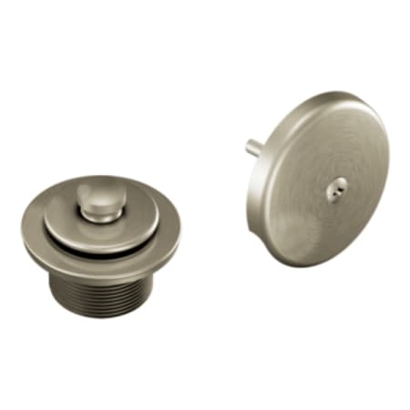 A large image of the Moen T90331 Brushed Nickel