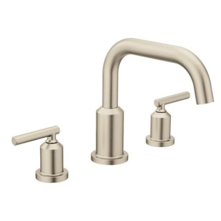 A large image of the Moen T961 Brushed Nickel