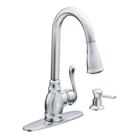 A large image of the Moen CA87003 Chrome