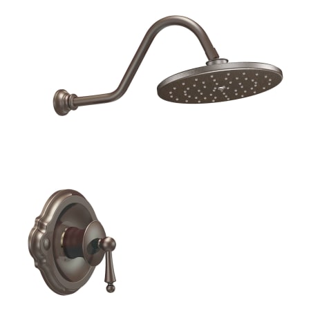 A large image of the Moen 1025 Shower Trim in Oil Rubbed Bronze