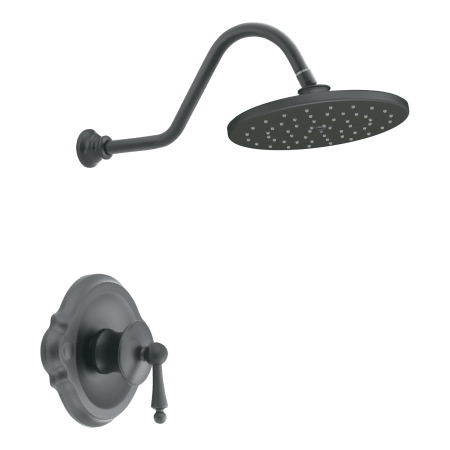 A large image of the Moen 1025 Shower Trim in Wrought Iron