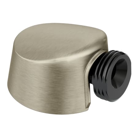 A large image of the Moen 1025 Wall Supply Elbow in Brushed Nickel
