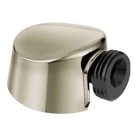 A large image of the Moen 1025 Wall Supply Elbow in Nickel