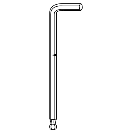 A large image of the Moen 103462 Chrome