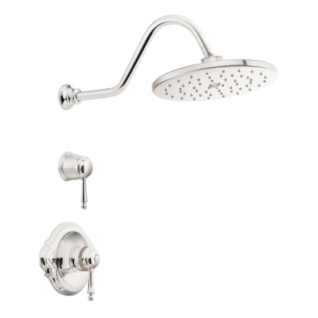 A large image of the Moen 1070 Shower Trim with Volume Control in Nickel