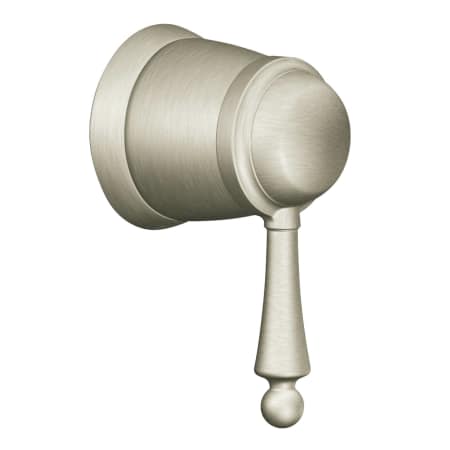 A large image of the Moen 1070 Volume Control Trim in Brushed Nickel