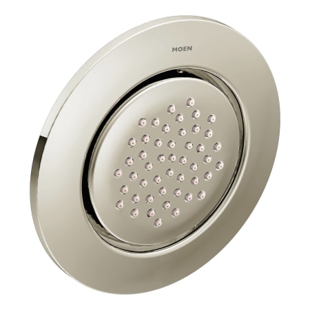 A large image of the Moen 1096 Body Spray in Nickel