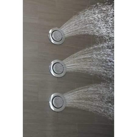 A large image of the Moen 1096 Running Body Sprays in Chrome