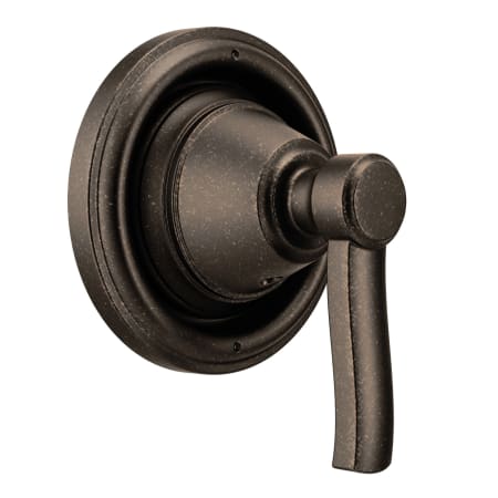 A large image of the Moen 2025 Diverter Trim in Oil Rubbed Bronze