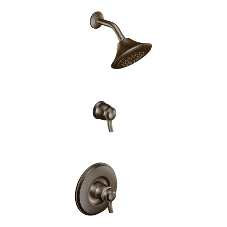 A large image of the Moen 2070 Shower Trim and Volume Control in Oil Rubbed Bronze