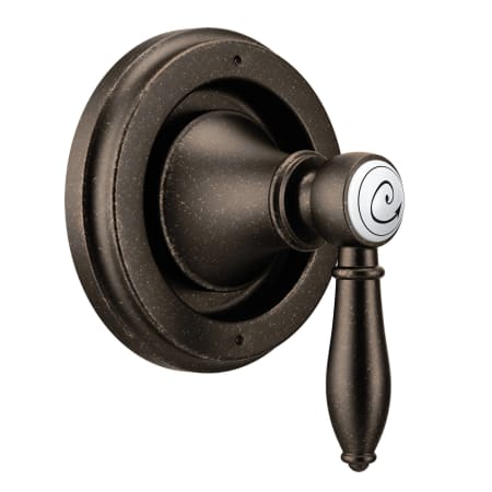 A large image of the Moen 3025 Diverter Trim in Oil Rubbed Bronze