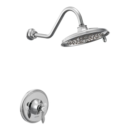 A large image of the Moen 3025 Shower Trim in Chrome