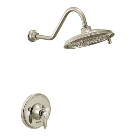 A large image of the Moen 3025 Shower Trim in Nickel
