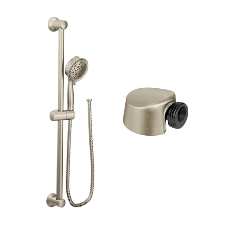 A large image of the Moen 3667EP-A725 Brushed Nickel