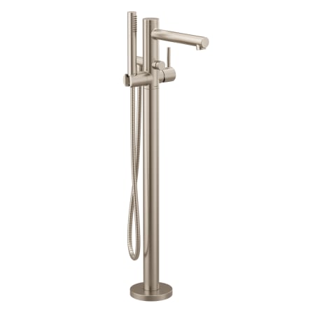 A large image of the Moen 395 Brushed Nickel