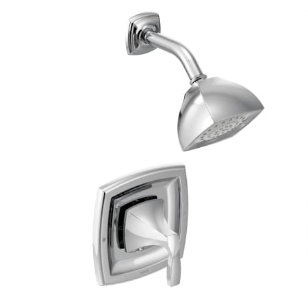 A large image of the Moen 425 Shower Trim in Chrome
