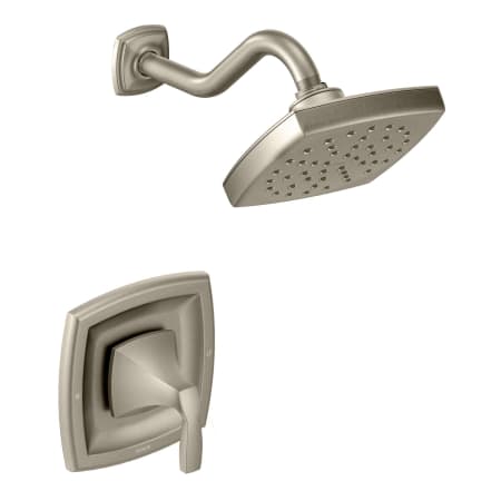 A large image of the Moen 435 Shower Trim in Brushed Nickel