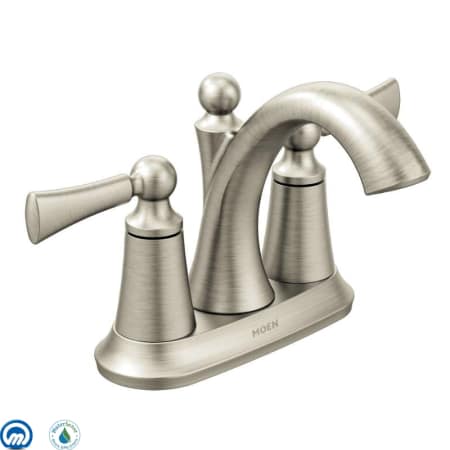 A large image of the Moen 4505 Brushed Nickel