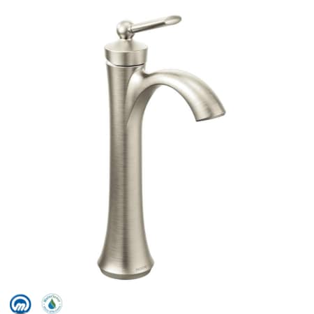 A large image of the Moen 4507 Brushed Nickel
