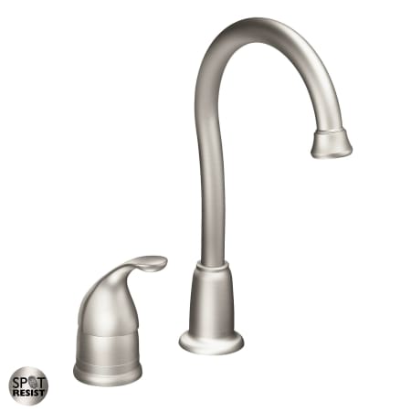 A large image of the Moen 4905 Spot Resist Stainless