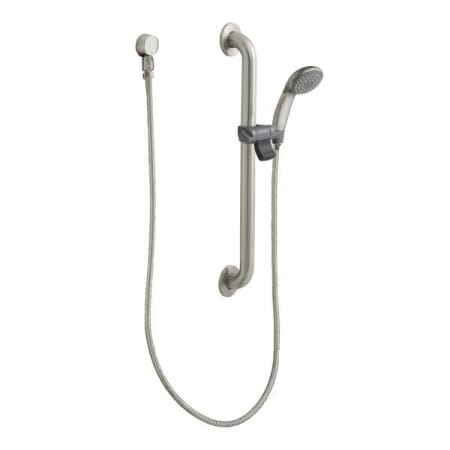 A large image of the Moen 52224GBM15 Classic Brushed Nickel