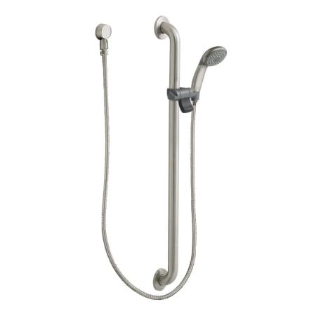 A large image of the Moen 52236GBM15 Classic Brushed Nickel