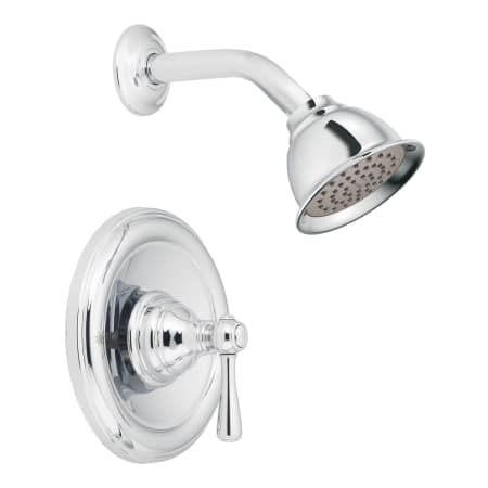 A large image of the Moen 525 Shower Trim in Chrome