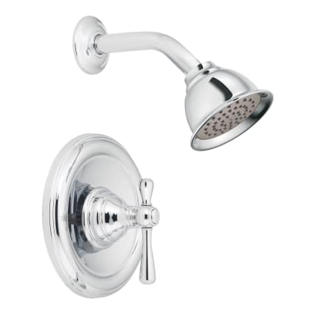 A large image of the Moen 535 Shower Trim in Chrome