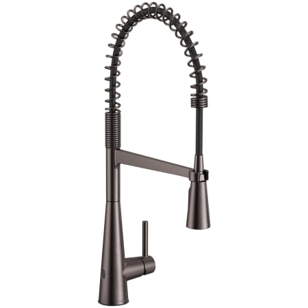 A large image of the Moen 5925EW Black Stainless
