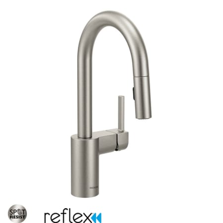 A large image of the Moen 5965 Spot Resist Stainless
