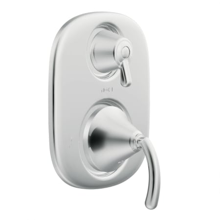 A large image of the Moen 600S Valve Trim with Integrated Diverter in Chrome